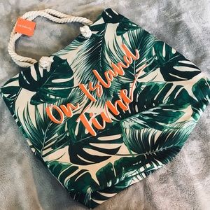 Ulta Island Time Beach Tote NWT